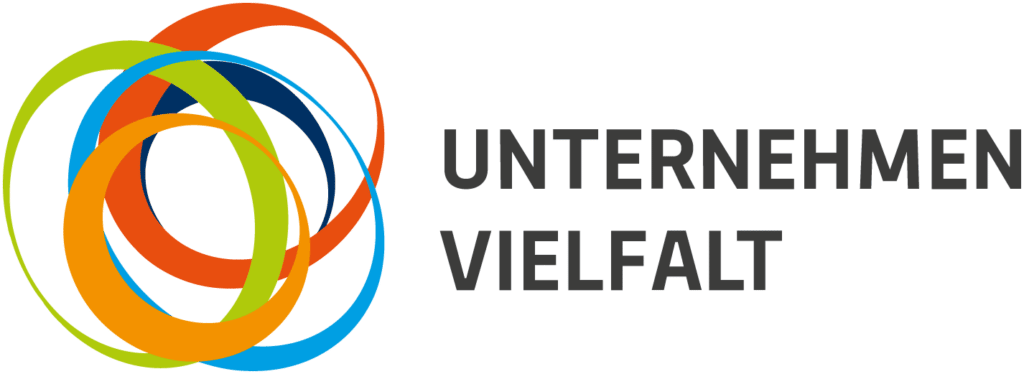 Logo Unternehmen Vielfalt, Link zur Website